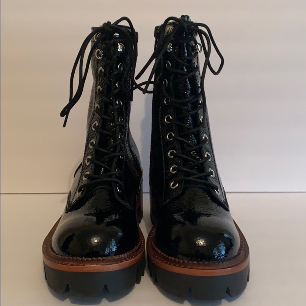 Jeffrey Campbell Evelyn Lace Up Boots - Picture 12 of 12